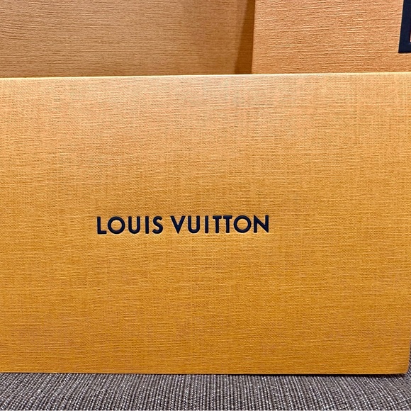 Authentic LOUIS VUITTON gift bag, box with tissue, ribbon, card/envelope, sleeve - Picture 6 of 16
